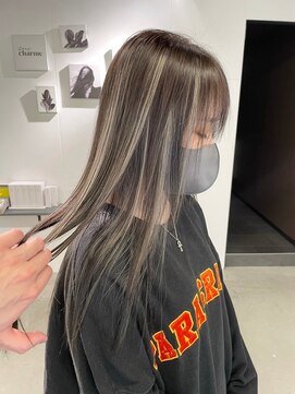 キング 枚方店(K!ng) 縮毛矯正髪質改善ハイライトレイヤーカット枚方美容室エクステ