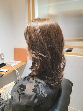 エニィ 池袋西口(Any) 前髪/アンブレラカラー/こなれミディ/イメチェン/ウェーブパーマ