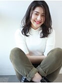 大人カジュアルな小顔ミディアム［髪質改善/池袋&目白&大塚］
