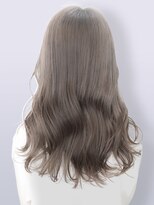 ヘアーズファイン(hair's fine) 透明感♪髪質改善カラー小顔艶感セミロングミルクティーベージュ