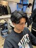 【アンダー24歳限定】メンズパーマなら！カット+各種パーマ+眉毛カット￥8650