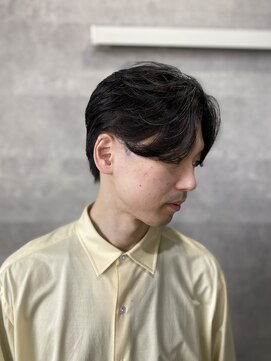 ソイクフ 高田馬場店(SOY-KUFU) 20代30代40代◎似合わせカット毛流れ黒髪フェザーパーマ