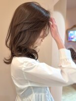 レジナヴィータ 栄(Reginavita)&nbsp;ココアベージュ 透明感カラー 美髪 レイヤーカット 顔周りカット