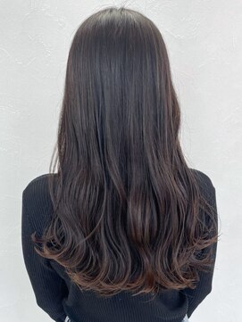 アイティー バイ アルバム 中野店(IT by ALBUM) 美髪顔周りレイヤー韓国ヘアロング_ba421841