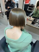 イマ 名駅店(ima)&nbsp;ミニボブ/ボブ/カーキ/カーキグレージュ