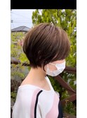 透明感抜群ナチュラルショートヘア