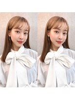 ウィールール 白石店(WE RULE)&nbsp;「シースルーバング×ナチュラルストレート」