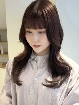 アールサロン アネックス 名駅(Rr SALON ANNEX) 似合わせレイヤーカット/韓国風巻き/ブラウンカラー