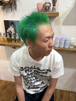 ワンエイティーディグリース 中目黒(180°One Eighty Degrees.)&nbsp;ハイトーンカラーミルクティーベージュブリーチダブルカラー