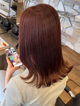 ジョイス(JOYCE)の写真/【大人の魅力を引き出す◎】実力派スタイリストが似合わせと再現性にこだわり、理想を叶えるお任せサロン♪