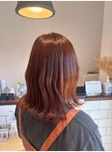 【Hairate本川越】オレンジブラウン◎