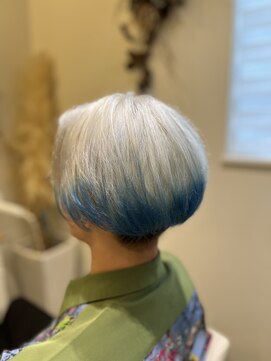 レガーメ(hair make Legame.) ブルー