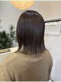 似合わせカット＋透明感カラー