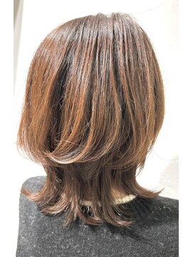 美容室 スタジアム(Stadium) 髪質改善　ウルフ　ミディアム