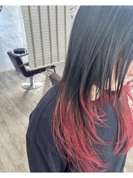 ラウラアンドロー(LAURA&RO) ミルクティーベージュダブルカラーインナーカラーケアブリーチ