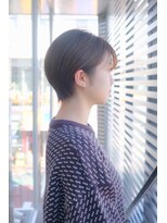 ソレイユ(Soleil)&nbsp;丸みショート/ショートヘア/ショートボブ/表参道【松本匡介】