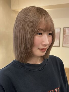 ラヴィズム 名駅店(LUVISM) ミルクティーベージュ/ミルクティー/ブリーチカラー/yuria