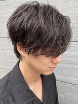 カインド 南青山(hair&make up KIND)&nbsp;毛流れセンターパート ニュアンスパーマ ツーブロック