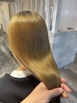 トリムバイエンヴィ(tlim by ENVY)&nbsp;髪質改善イルミナカラー×ブロンド×髪質改善トリートメント