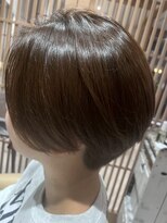 プレイス(PLACE)&nbsp;*コンパクトショートボブ×ナチュラルブラウン*