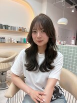 ネウィ 広島(newi) mint beige/レイヤーカット