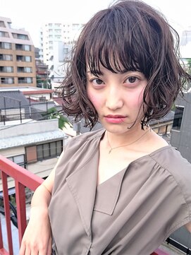 ルロン(Le rond) くしゅくしゅアンニュイパーマボブ