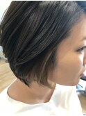 インナーカラーボブ（ポイントブリーチ）◎20代30代40代50代
