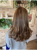 マットベージュハイライト