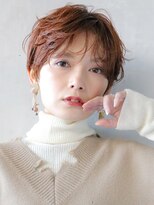 アルバム 渋谷パルコ(ALBUM)&nbsp;カジュアルショートスタイル_外ハネボブアッシュブラウン_26717