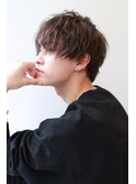 毛先軽めマッシュ