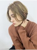ハンサムボブ×シアーベージュ【フラミュームたまプラーザ】