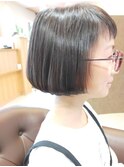 仙台D/20代30代40代50代/丸みショートボブ/白髪染め/白髪ぼかし