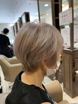 プログレス 国分寺店(PROGRESS) ［中上］ミセスショート／脱白髪染め