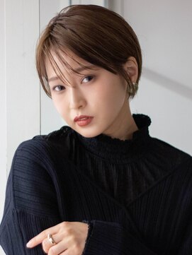 サーカス バイ ビュートリアム 青山(CIRCUS by BEAUTRIUM) マッシュショート 大人可愛い うる艶髪 暖色系カラー 30代40代