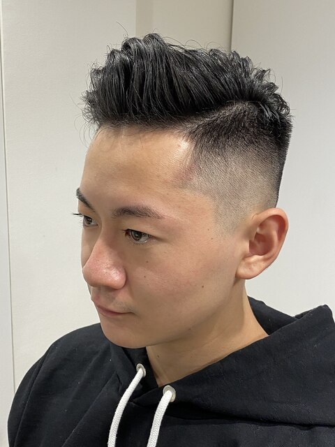20代30代男性髪型東京バーバー日本橋フェード