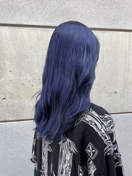 タイドヘア 茨木店(TIDE HAIR) ネイビーブルー