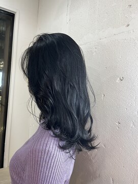 ヘアーワークス ヘルム 渋谷店(HAIR WORKS HELM) [HELM渋谷]抜け感デザインカラー