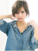 好感度◎美シルエットな小顔ショート♪