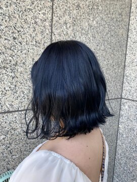 イオエ(ioe) 黒髪/ボブルフ/ネビージュ/小顔/ワンレン/髪質改善/グレージュ