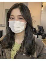 コレット ヘアー 大通(Colette hair)&nbsp;艶髪ロングヘア×オリーブカラー