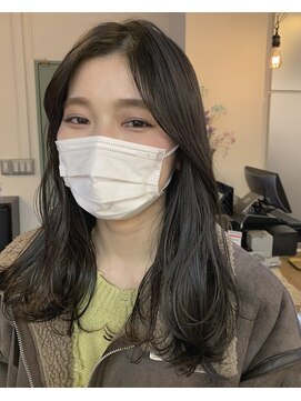 コレット ヘアー 大通(Colette hair) 艶髪ロングヘア×オリーブカラー