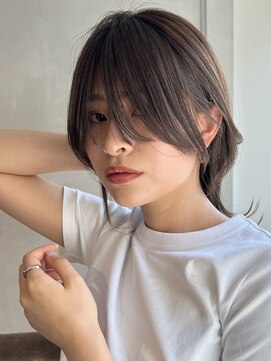 ガーデン オオタカノモリ(garden otakanomori) 小顔似合わせカット×大人可愛いくびれミディアム×透明感カラー