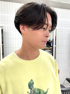 ニコ トウキョウ(nico TOKYO) メンズ/センターパート/横分けセンターパート/ハイライト