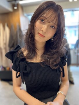 ジャンクス 千葉(junks) ロングレイヤー/黒髪/グレージュ