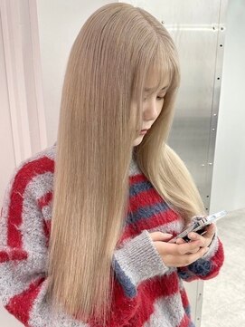 ウィコ 新宿(WICO) pail milk tea [新宿駅/切りっぱなしボブ/エアリーロング]