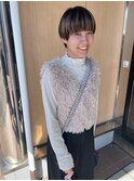 #ショート＃前髪#ハイライト#デザインカラー#ブリーチカラー