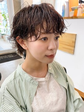 メルシー 福岡天神店(Merci) マッシュショート☆パーマ