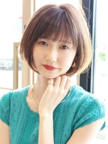 アイ(I.)&nbsp;【 Ｉ. 】30代からのナチュラル前下がりショートボブ　川口