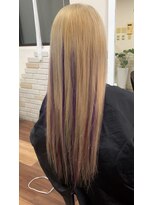 アーチフォーヘア 心斎橋店(a-rch for hair)&nbsp;プルエクステでカラーハイライト！