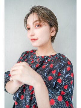 ギークス(GEEKS) 【GEEKS渋谷】オリーブグレージュ/クールショート/秋冬カラー/艶